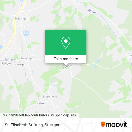 St. Elisabeth-Stiftung map