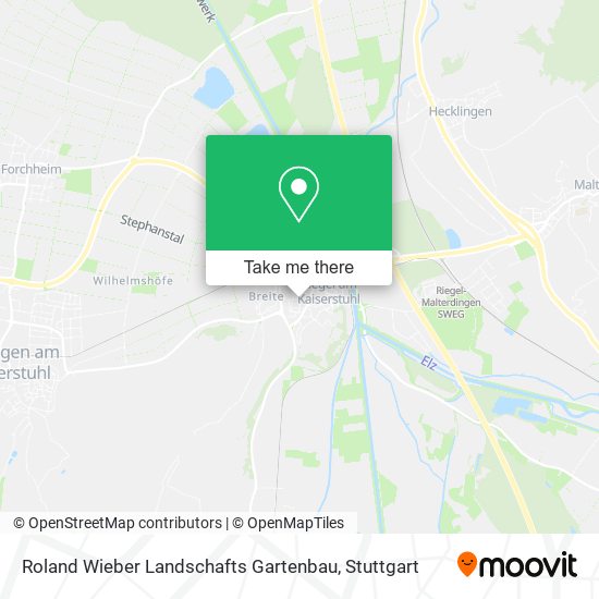Карта Roland Wieber Landschafts Gartenbau