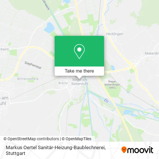 Карта Markus Oertel Sanitär-Heizung-Baublechnerei