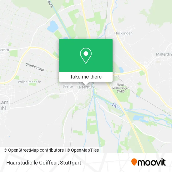 Карта Haarstudio le Coiffeur