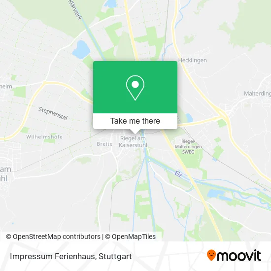 Карта Impressum Ferienhaus