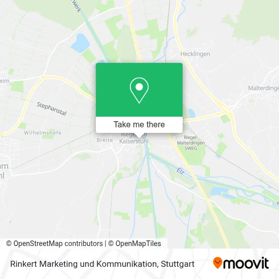 Rinkert Marketing und Kommunikation map