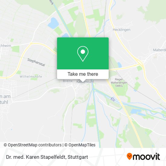 Dr. med. Karen Stapelfeldt map