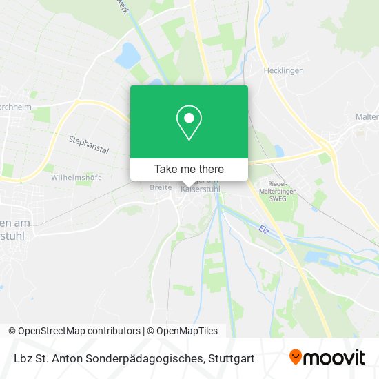 Lbz St. Anton Sonderpädagogisches map
