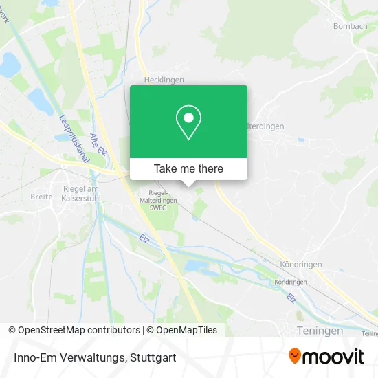 Карта Inno-Em Verwaltungs