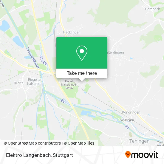 Карта Elektro Langenbach