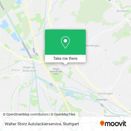 Карта Walter Storz Autolackierservice