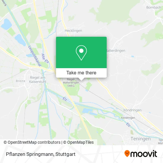 Карта Pflanzen Springmann