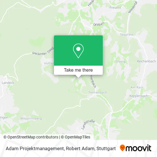Карта Adam Projektmanagement, Robert Adam