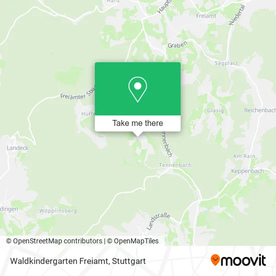 Карта Waldkindergarten Freiamt