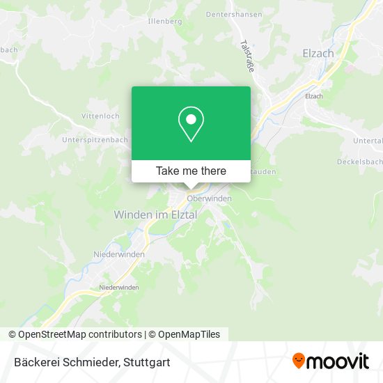 Bäckerei Schmieder map