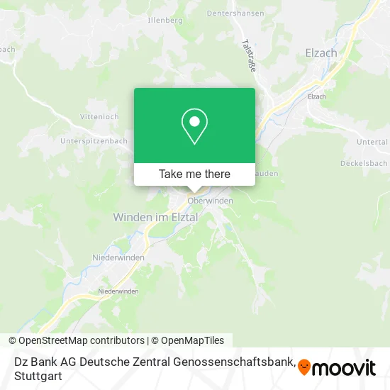 Карта Dz Bank AG Deutsche Zentral Genossenschaftsbank