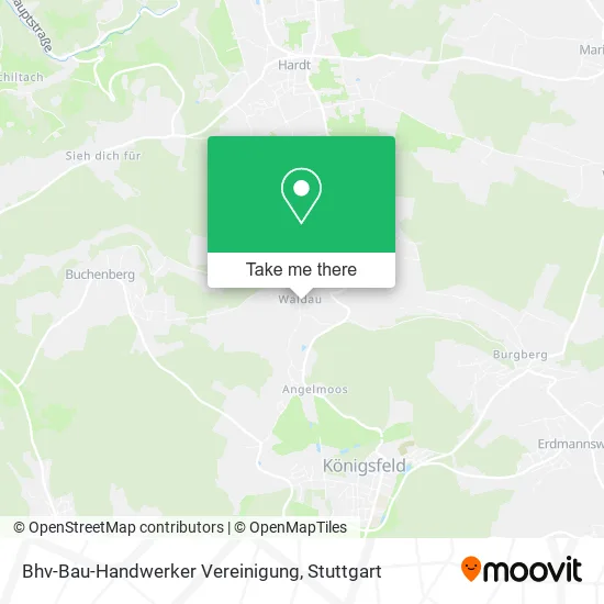 Карта Bhv-Bau-Handwerker Vereinigung