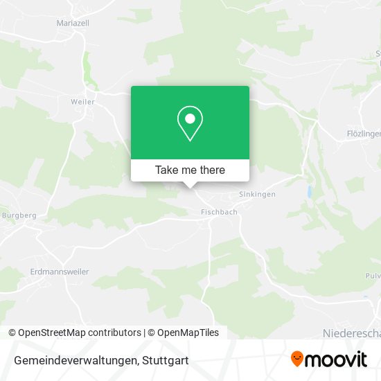 Gemeindeverwaltungen map