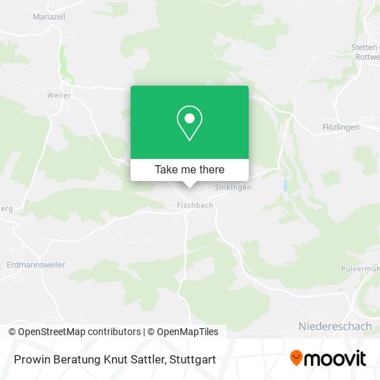 Prowin Beratung Knut Sattler map