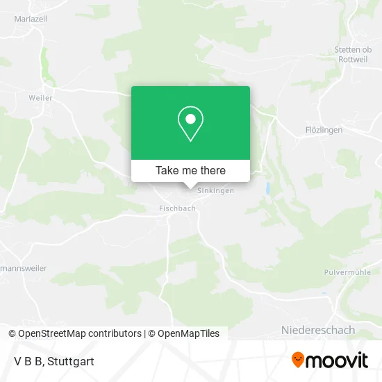 V B B map