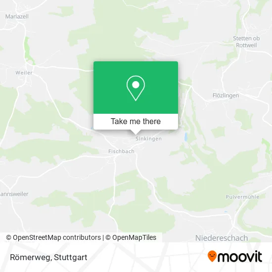 Карта Römerweg