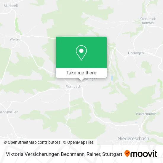 Карта Viktoria Versicherungen Bechmann, Rainer