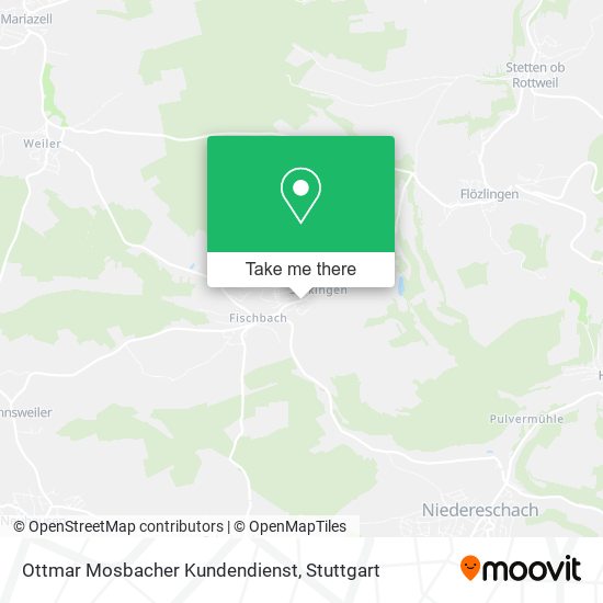 Ottmar Mosbacher Kundendienst map