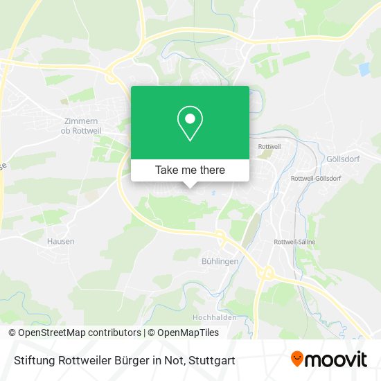 Stiftung Rottweiler Bürger in Not map