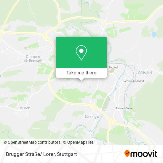 Карта Brugger Straße/ Lorer