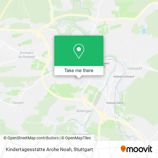 Карта Kindertagesstätte Arche Noah