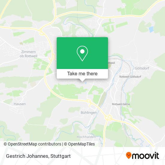 Карта Gestrich Johannes