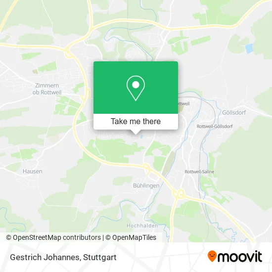 Карта Gestrich Johannes