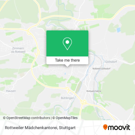 Rottweiler Mädchenkantorei map