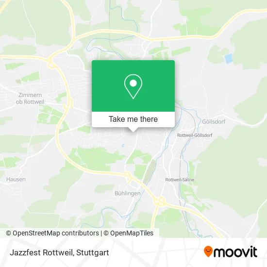 Карта Jazzfest Rottweil