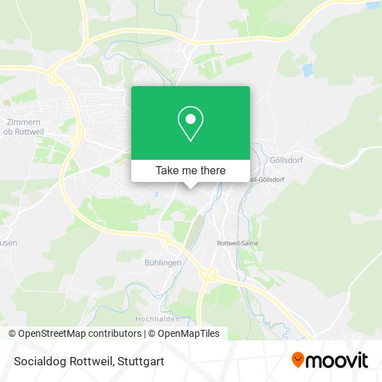 Карта Socialdog Rottweil