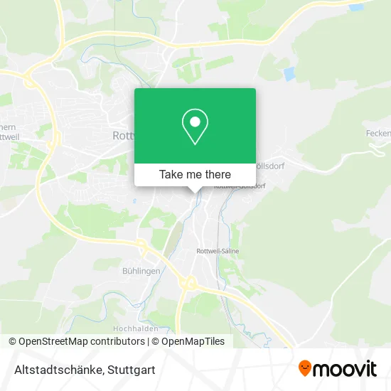 Altstadtschänke map