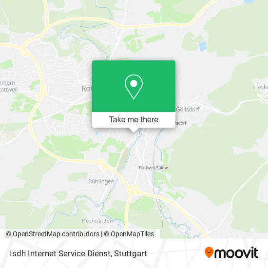 Карта Isdh Internet Service Dienst