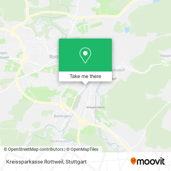 Карта Kreissparkasse Rottweil