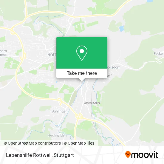 Карта Lebenshilfe Rottweil