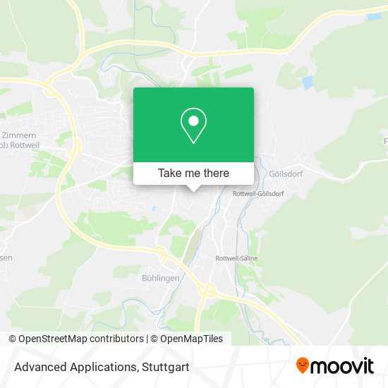 Advanced Applications map