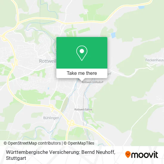 Карта Württembergische Versicherung: Bernd Neuhoff