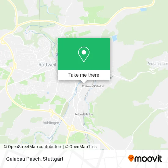 Карта Galabau Pasch