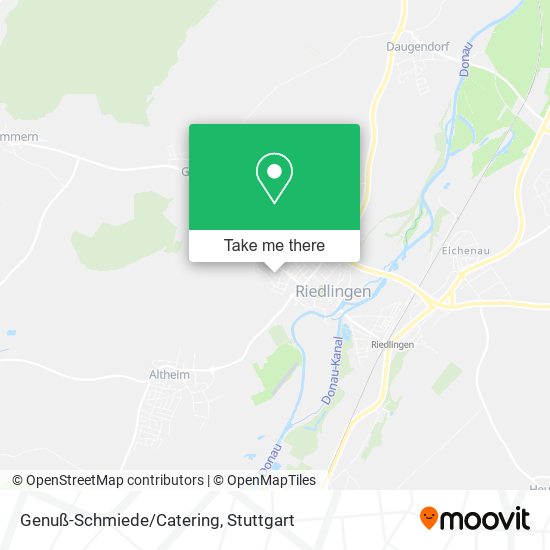 Genuß-Schmiede/Catering map