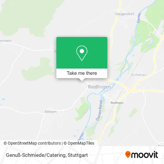 Карта Genuß-Schmiede/Catering