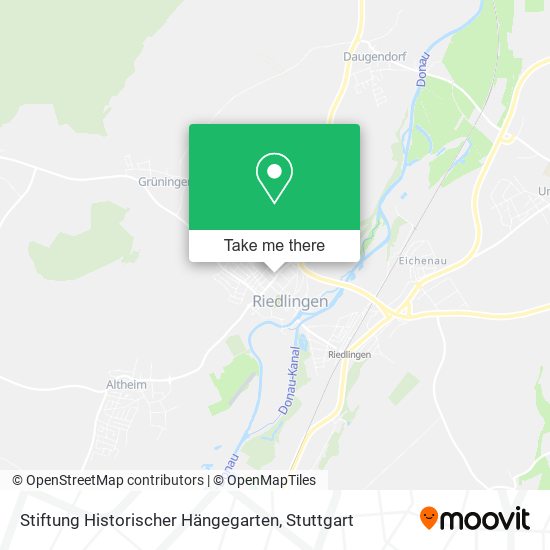 Stiftung Historischer Hängegarten map