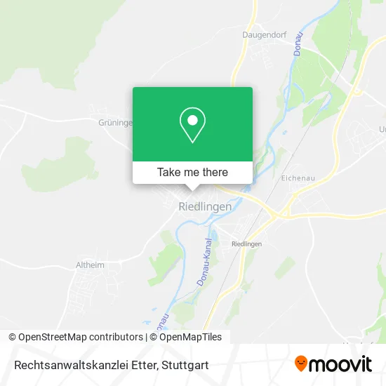 Карта Rechtsanwaltskanzlei Etter