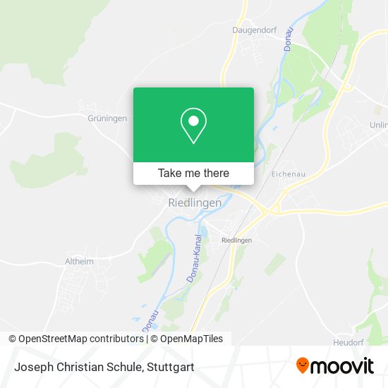Joseph Christian Schule map
