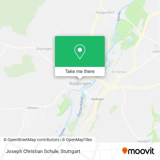 Карта Joseph Christian Schule