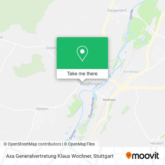 Axa Generalvertretung Klaus Wochner map