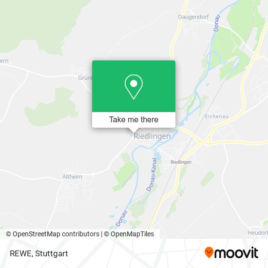 REWE map