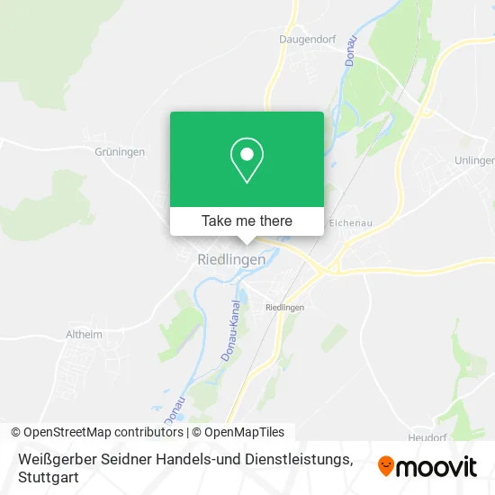 Карта Weißgerber Seidner Handels-und Dienstleistungs