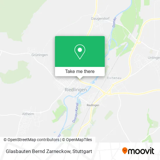 Карта Glasbauten Bernd Zarneckow