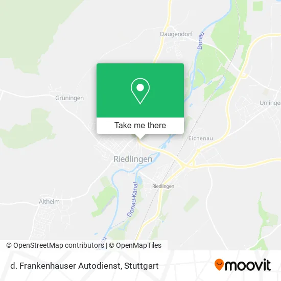 Карта d. Frankenhauser Autodienst