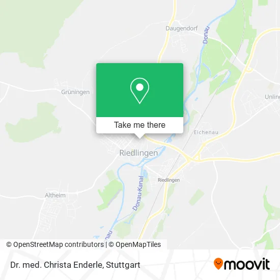 Карта Dr. med. Christa Enderle